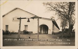 Mission San Juan Bautista Built 1707 California Postcard Postcard Postcard