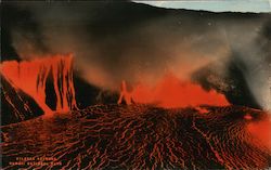 Kilawea Volcano Hawaii National Park Postcard