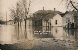 High Water, 1913 Postcard