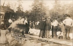 Wabash Valley Wreck near Kingsland Ind. - Sept 21, '10 - 41 people killed Indiana Postcard Postcard Postcard