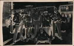 1944 Photo printed in Negative: WWII US Soldiers, Probably Northern Africa Postcard