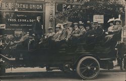 Automobile Tours - (Automobil-Rundfahrten) Postcard