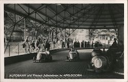 Amusement Park Go Karts "Autobaan" Bumper Cars Postcard