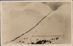 Packers ascending Summit of Chilkoot Pass '98 Postcard