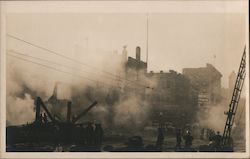 Ruins of the Times Building at 1st and Broadway - October 1 1910 Postcard