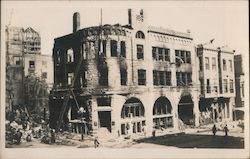Ruins of the Times Building, 1st and Broadway in Los Angeles, October 1, 1910 Postcard