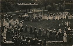 Arrival of Queen Elizabeth, The Bath Historical Pageant, 1909 Postcard