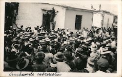 Tragic Week Attempted Lynching of Cabrerists by the Unionista 1920 Postcard
