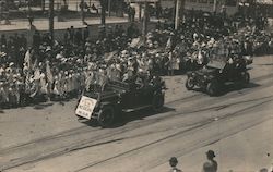 Parade: Survivors of the 1846 Mexican War Postcard