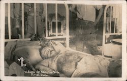 Body of General Francisco Pancho Villa, Hotel Hidalgo Postcard