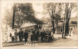 Lake Avenue, June 16, 1917 Cyclone Postcard