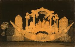 Priests of Pallas Parade 1910 Castle in the Air Parade Float Postcard