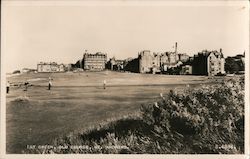 1st Green, Old Course, St. Andrews Postcard