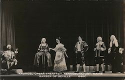 The "Barber of Seville" in the Arundel Opera Theater Postcard