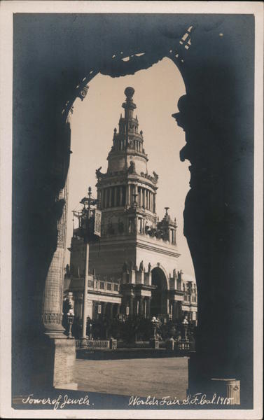 Tower of Jewels World's Fair 1915 San Francisco California