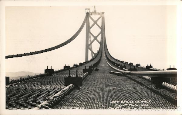 Bay Bridge Catwalk San Francisco California Piggott Photo