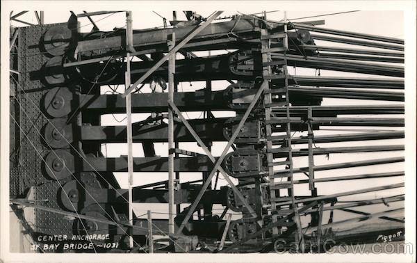Center Anchorage San Francisco Bridge California Piggott
