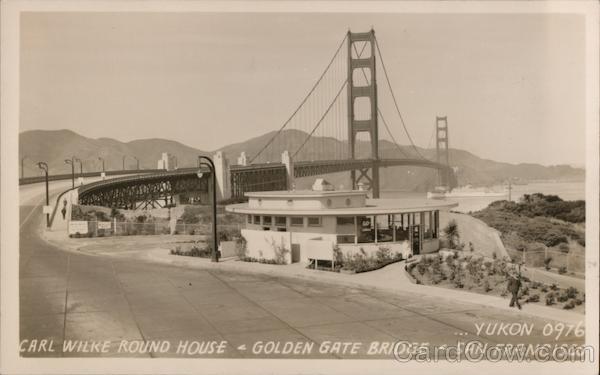 Carl Wilke Round House - Golden Gate Bridge San Francisco California