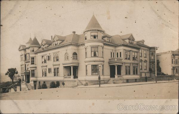 Large Residential Building on Corner San Francisco California