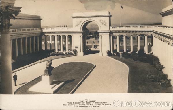 Court of Honor, California Palace of the Legion of Honor San Francisco