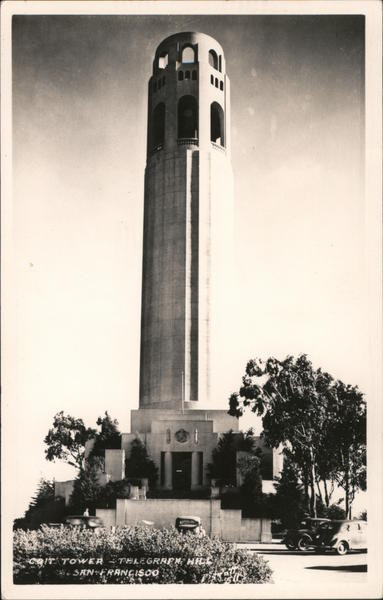Coit Tower - Telegraph Hill San Francisco California