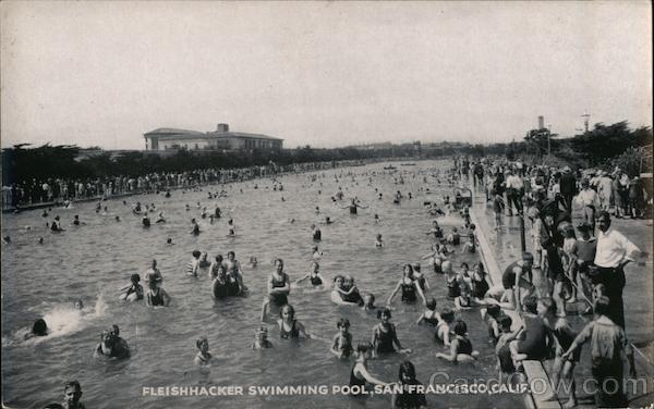 Fleishhacker Swimming Pool San Francisco California