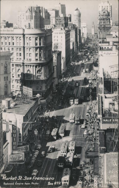 Market St. San Francisco California