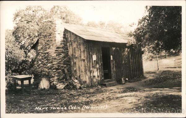 Mark Twain's Cabin Angels Camp California