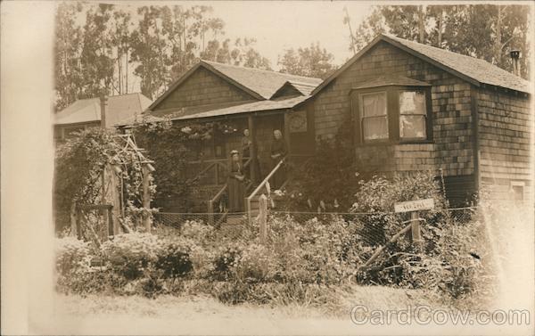 Shingled House, Possibly Pacific Grove California