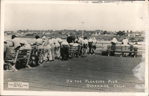 On the Pleasure Pier Oceanside California