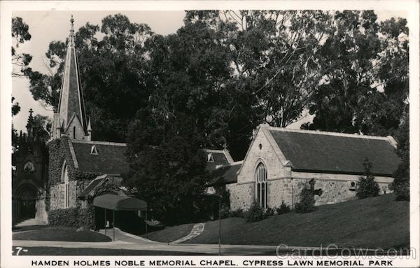 Hamden Holmes Noble Memorial Chapel, Cypress Lawn Memorial Park Colma California