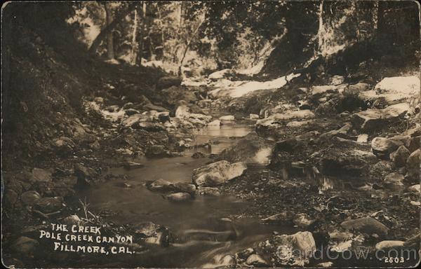 The Creek Pole Creek Canyon Fillmore California