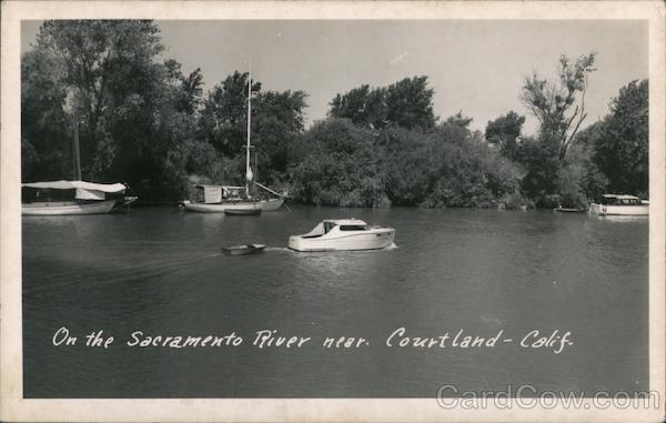 On the Sacramento River Courtland California