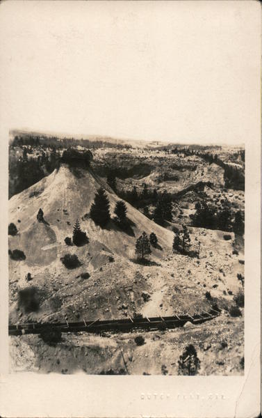 Gold Mining Sluice, Placer County California