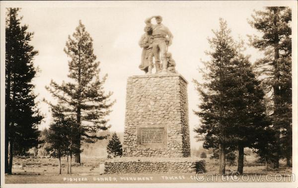 Pioneer Donner Monument Truckee California