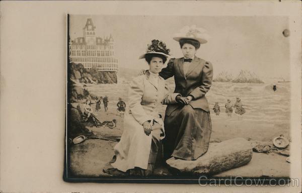 Studio: Women at Cliff House San Francisco California