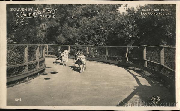 Souvenir Children's Play Ground Golden Gate Park San Francisco California