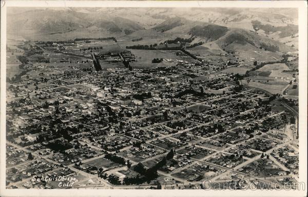 Birds Eye View of San Luis Obispo California