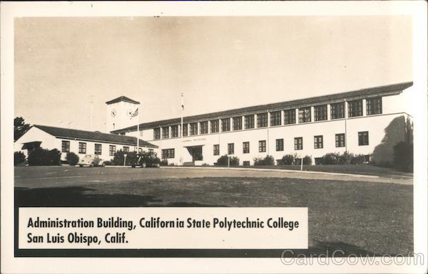 Administration Building at California State Polytechnic College San Luis Obispo