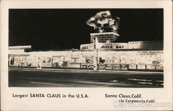 Largest Santa Claus in the U.S.A. Carpinteria California