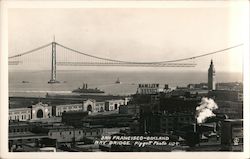 San Francisco - Oakland Bay Bridge Postcard