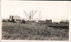 S.S. Barbara C discharging a cargo of lumber at 5th and Channel San Francisco, CA Original Photograph Original Photograph Original Photograph