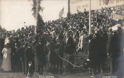 Flag Raising, Ground Breaking Ceremony - PPIE Postcard
