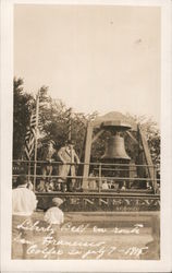 Liberty Bell Enroute to San Francisco - July 7, 1915 Postcard