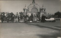 Tram Car, Visitor Transport and Festival Hall - PPIE Postcard