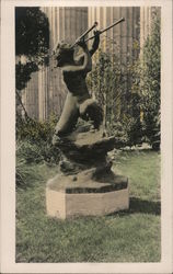 A Daughter of Pan, Sculpture by R. Hinton Perry, P.P.I.E. Postcard