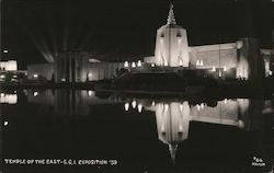Temple of the East - Golden Gate International Exposition, 1939 San Francisco, CA 1939 San Francisco Exposition Moulin Postcard  Postcard