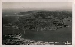 The Golden Gate Bridge Postcard