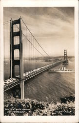 Golden Gate Bridge Postcard
