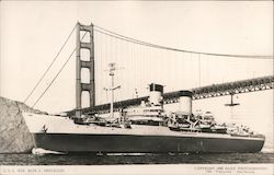 USS Gen Alex E. Anderson Postcard